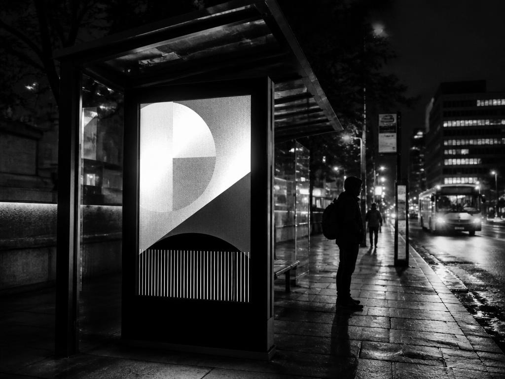 Formato Mobiliario urbano digital — ejemplo de soporte publicitario